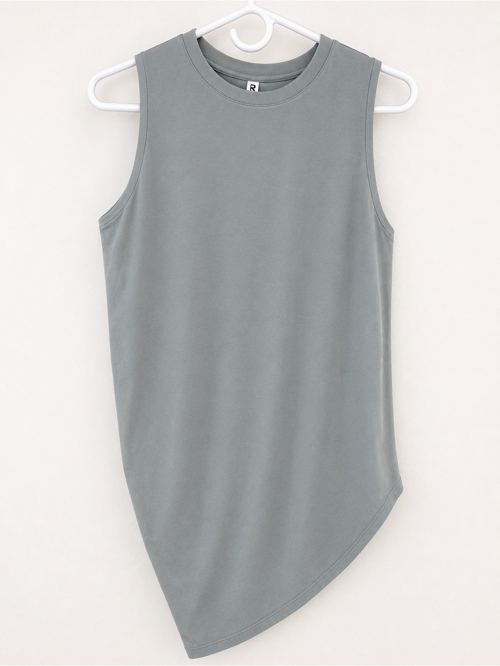 Athleta Cloudlight Restore Tank Fog Gray Modal Tunic Top Size S NWT - Picture 3 of 12